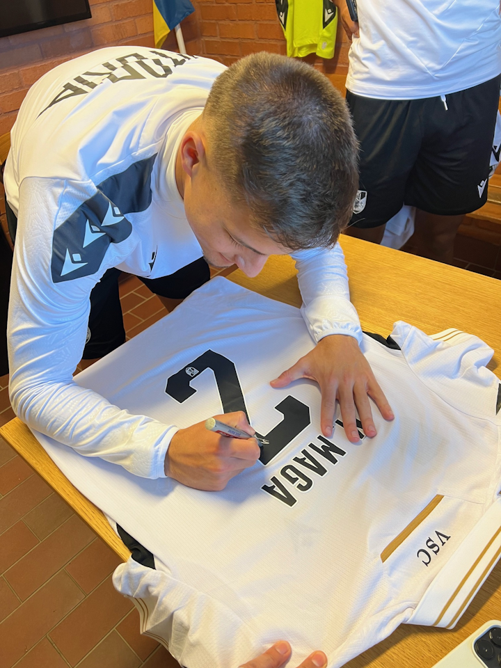 Vitória SC-Trikot von Miguel Ângelo Gomes Ferreira Magalhães