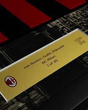 The Dutch Trio Signed - AC Milan’s Masterpiece