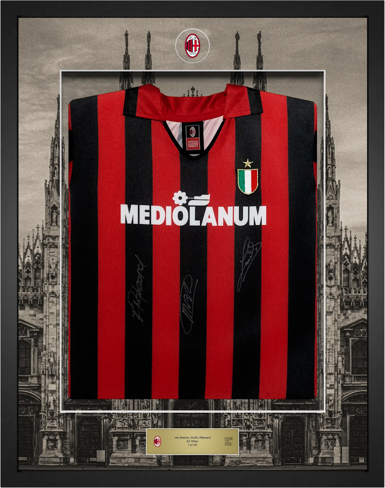 The Dutch Trio Signed - AC Milan’s Masterpiece