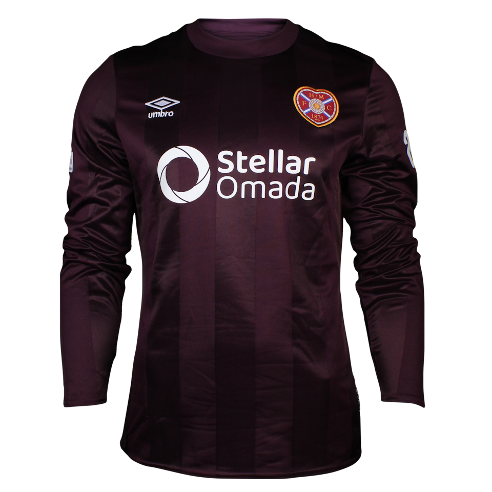 Liam Boyce Heart of Midlothian shirt