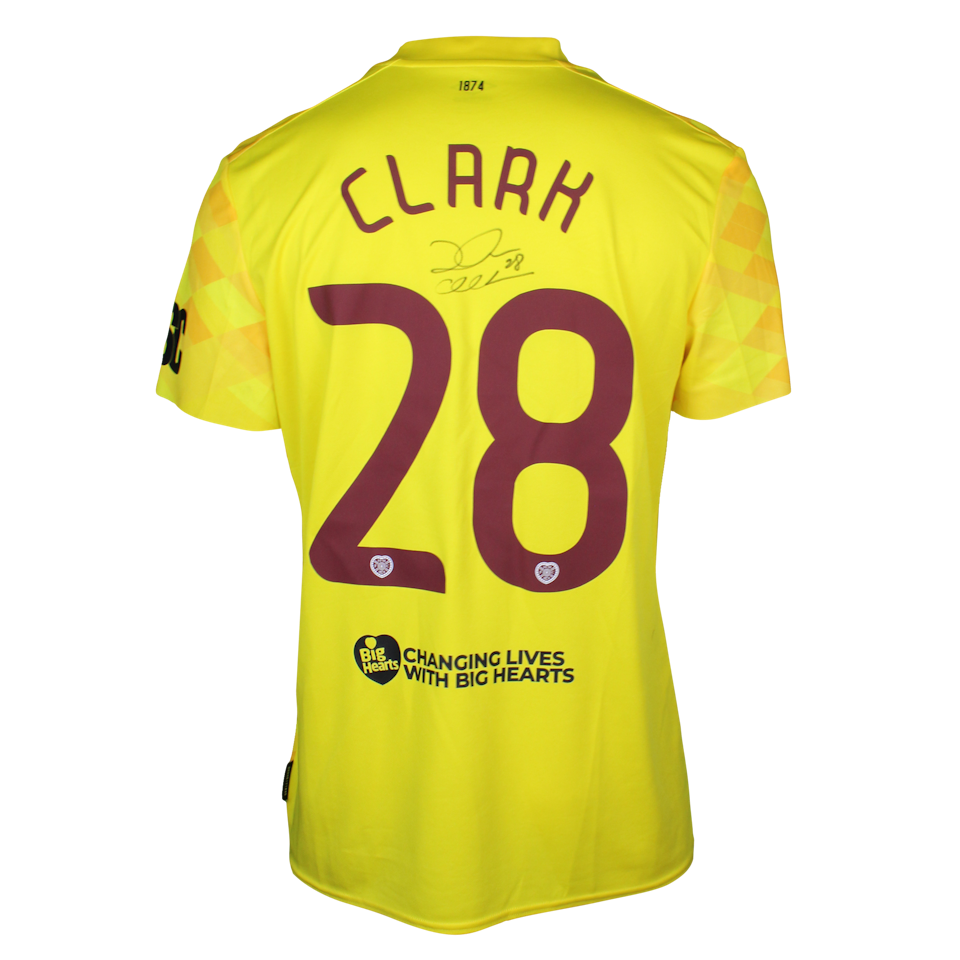 Zander Clark Heart of Midlothian shirt