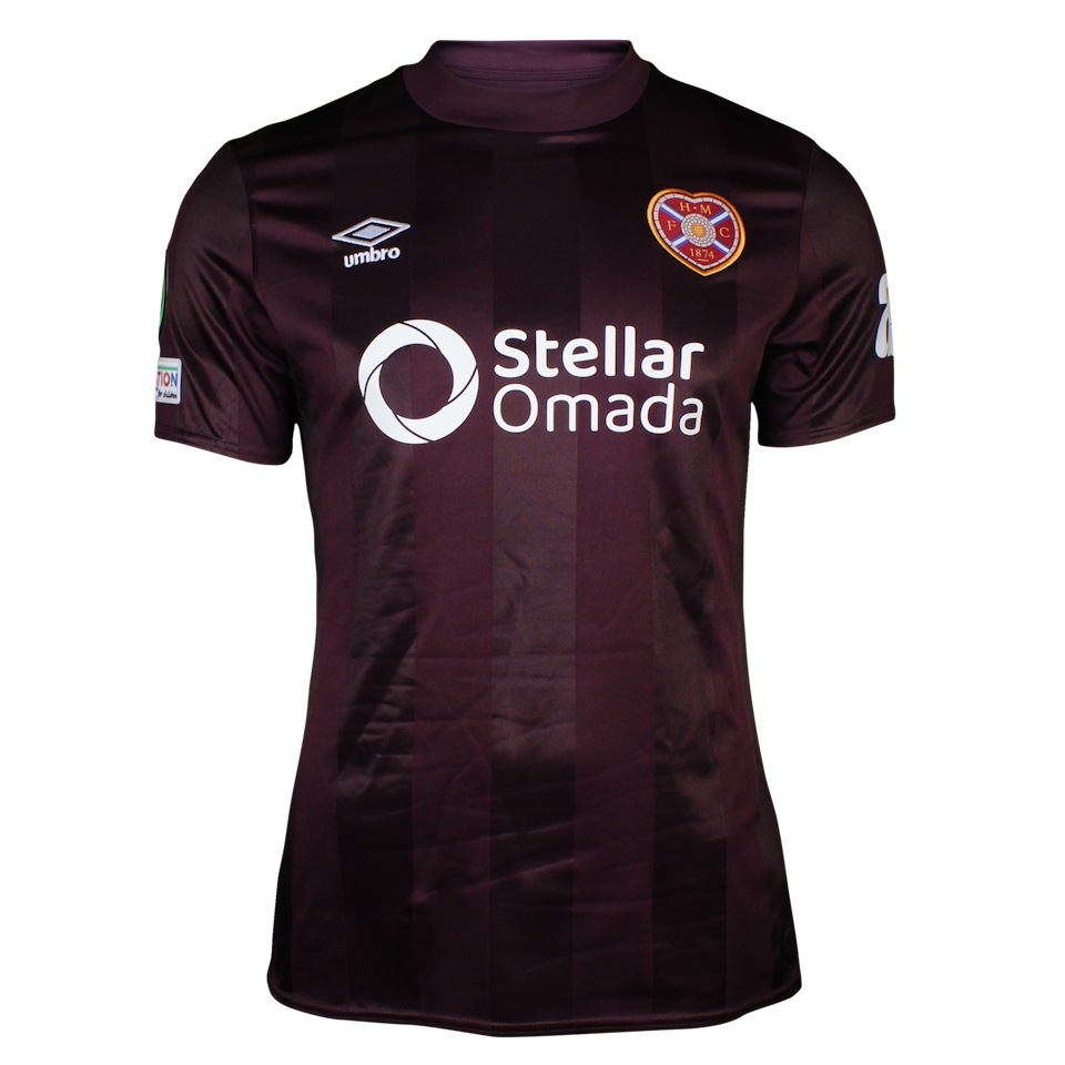 C. Sandilands Heart of Midlothian shirt