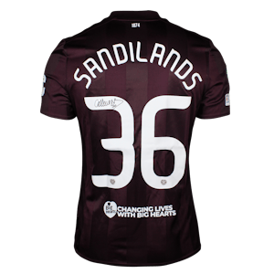 C. Sandilands Heart of Midlothian shirt