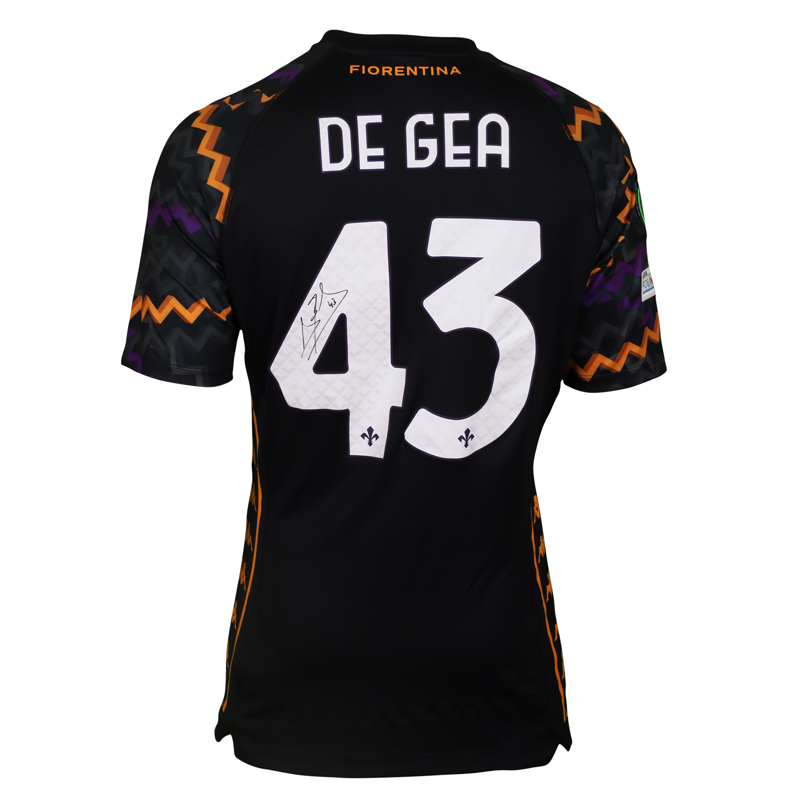 David de Gea | St. Gallen - Fiorentina | MatchWornShirt
