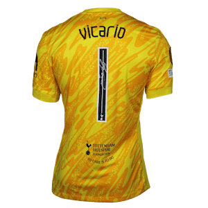 Guglielmo Vicario Tottenham Hotspur camisa.