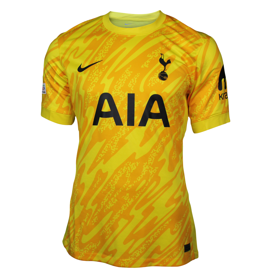 Guglielmo Vicario Tottenham Hotspur camisa.