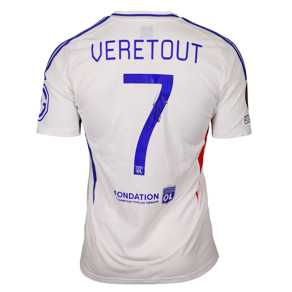 Jordan Veretout Olympique Lyonnais shirt