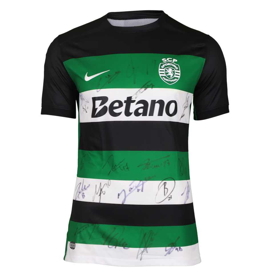 Sporting CP - Squad Signed Shirt - 24/25 - Home