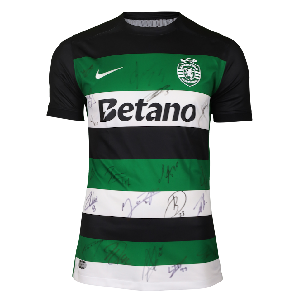 Sporting CP - Squad Signed Shirt - 24/25 - Home