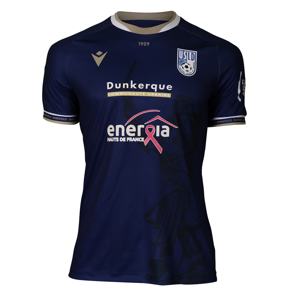 Alec Georgen USL Dunkerque shirt