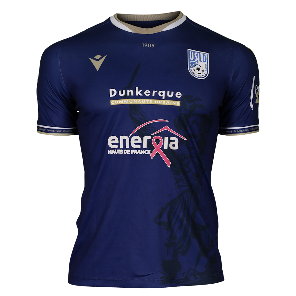 Maxence Rivera USL Dunkerque shirt