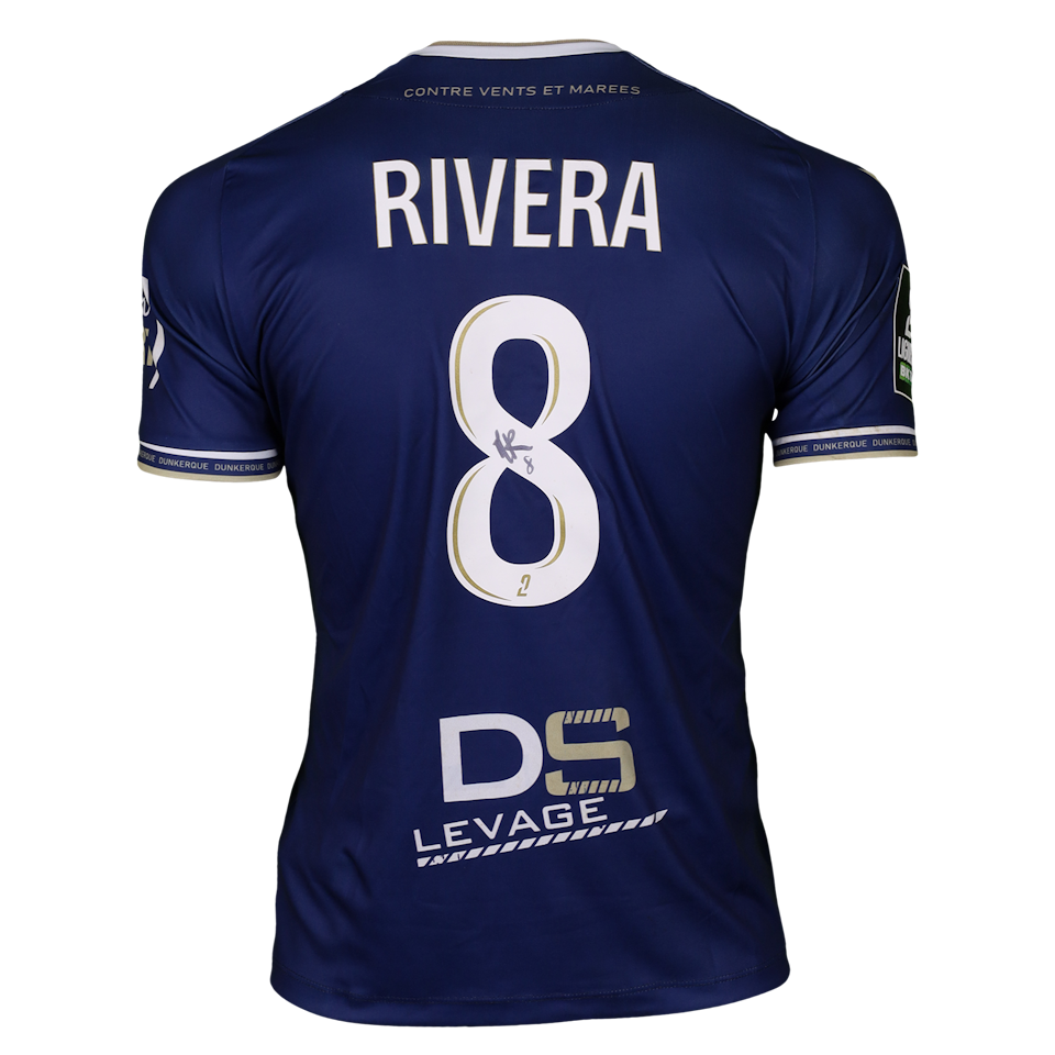 Maxence Rivera USL Dunkerque shirt