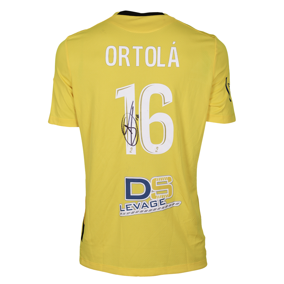 Maillot de Adrián Ortolá Vañó (USL Dunkerque)