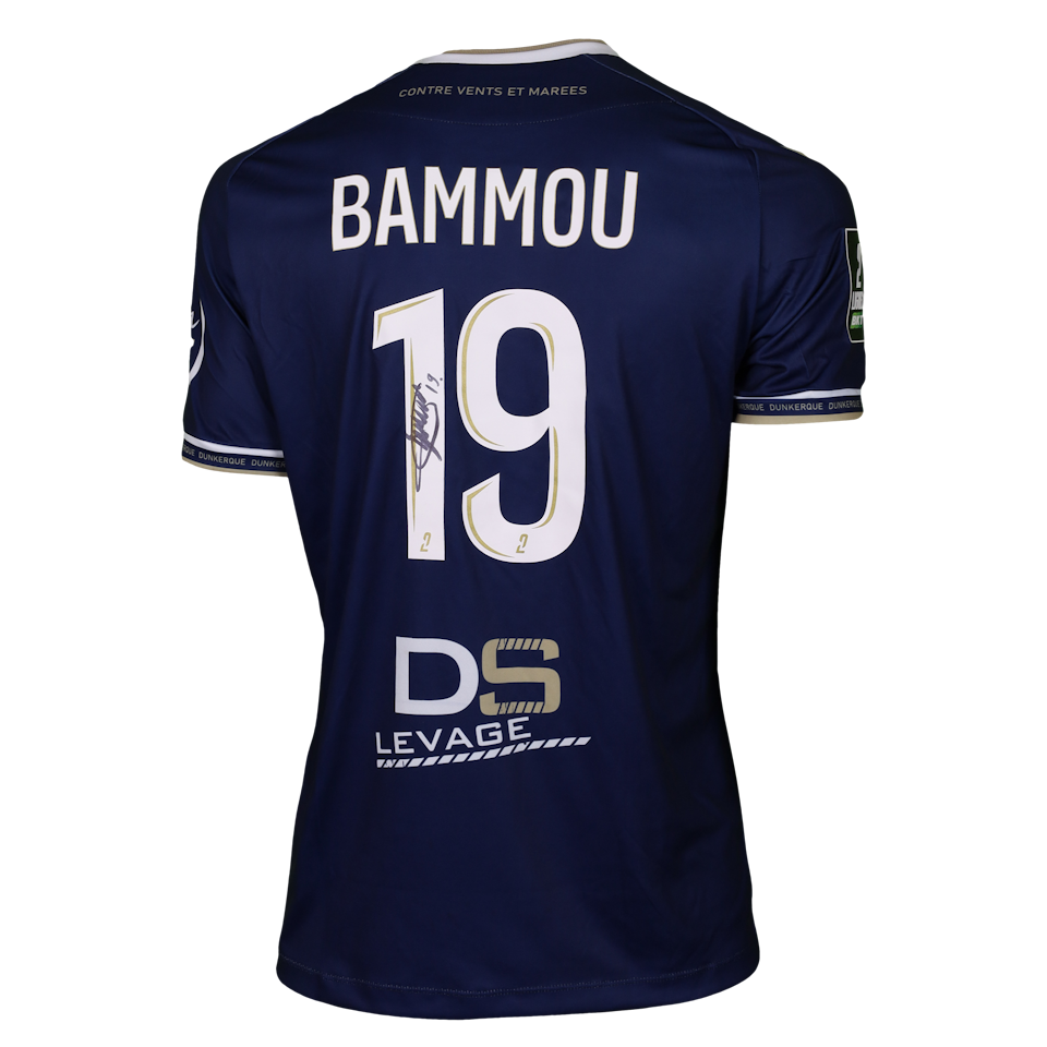 Maillot de Yacine Bammou (USL Dunkerque)