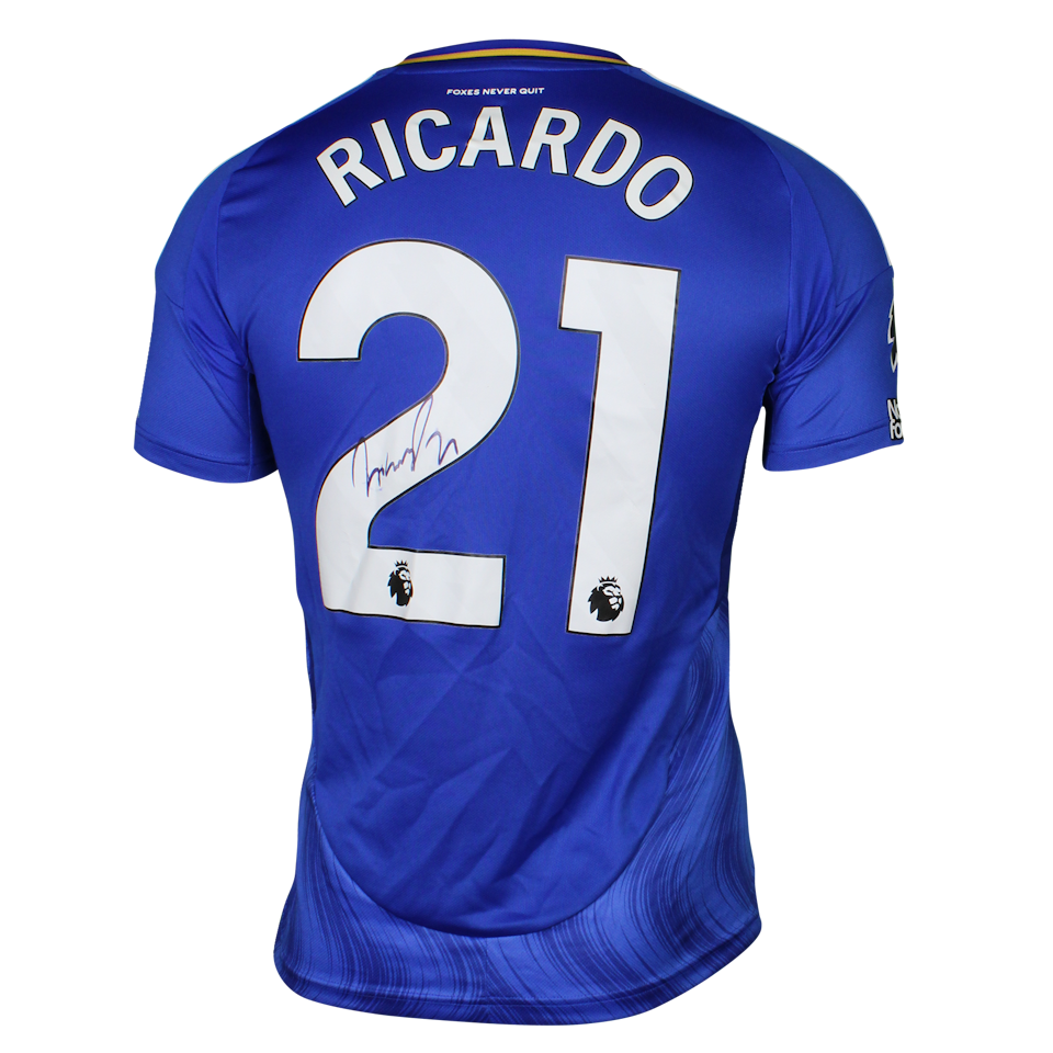 Ricardo Domingos Barbosa Pereira Leicester City shirt