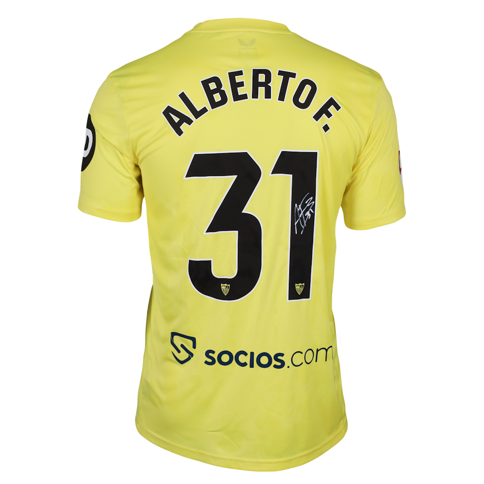 Alberto Flores López Sevilla FC jersey