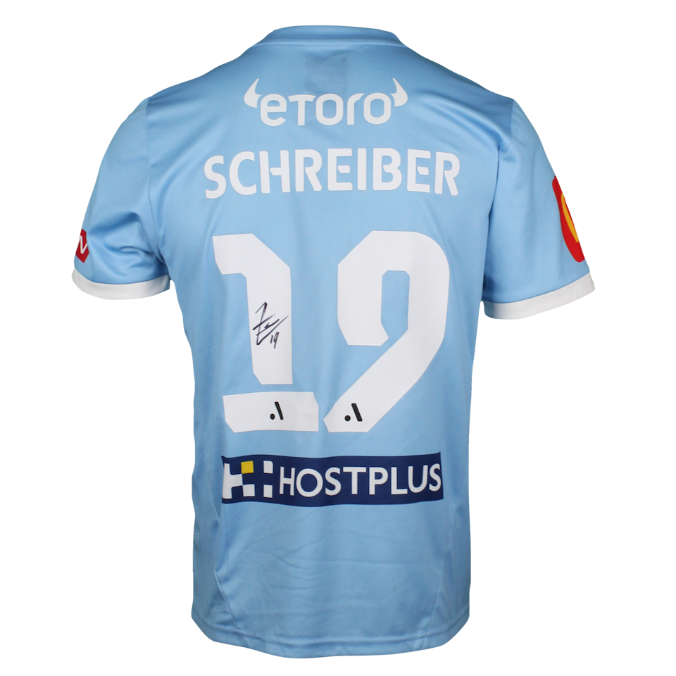 Zane Schreiber Melbourne City shirt