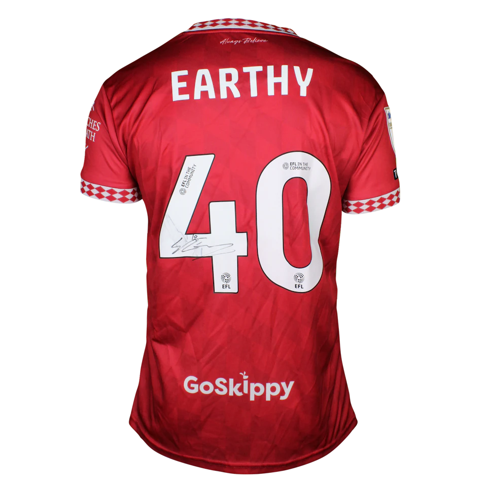 George Earthy Bristol City jersey
