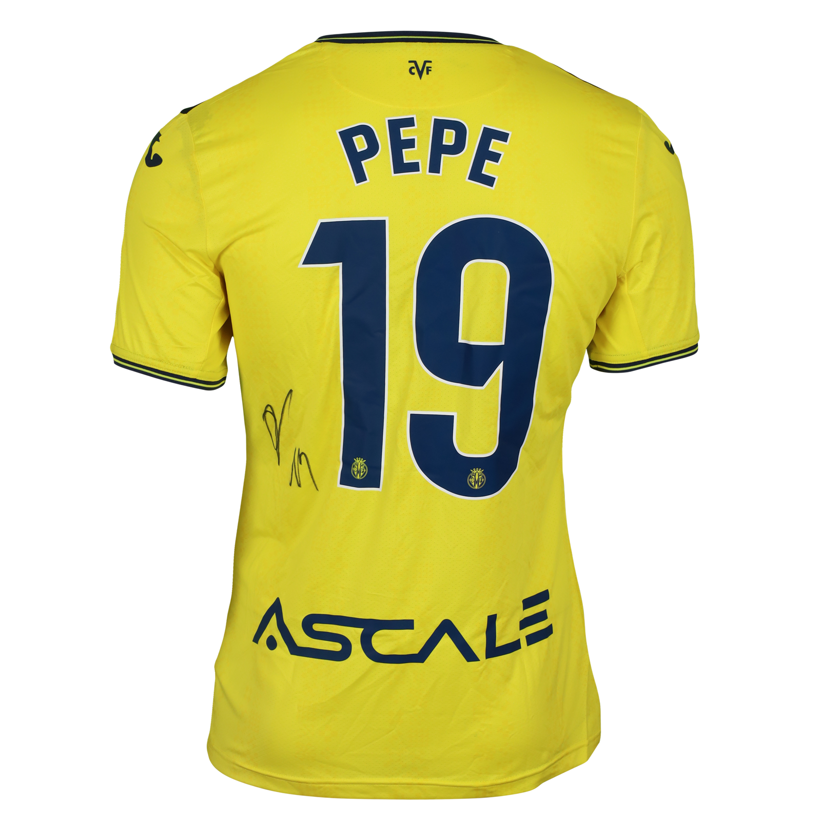 Nicolas Pépé | Real Valladolid - Villarreal CF | MatchWornShirt