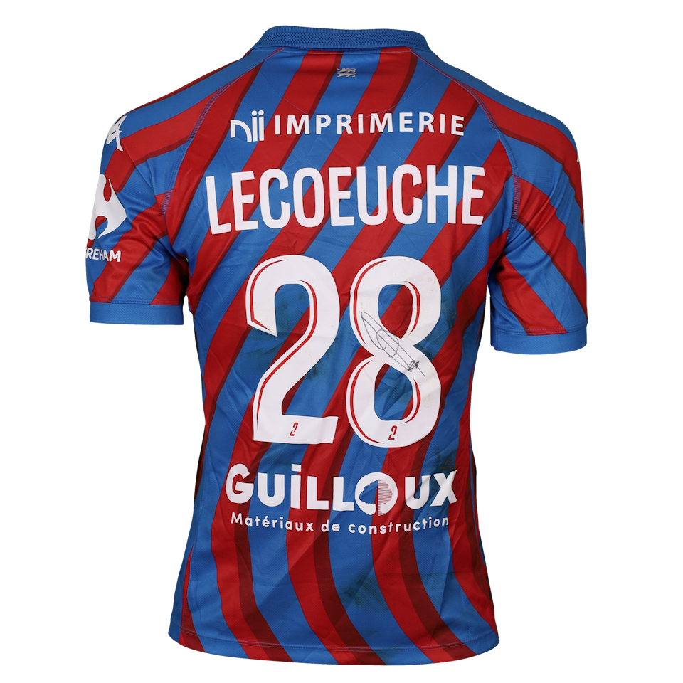 Maillot de Quentin Lecoeuche (Stade Malherbe Caen)