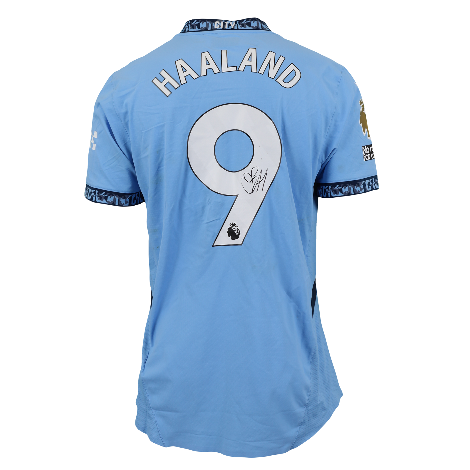 [正規品]23-24 マンチェスターシティhaaland 3rd パッチ有 Erling Haaland | Manchester City - Southampton | MatchWornShirt