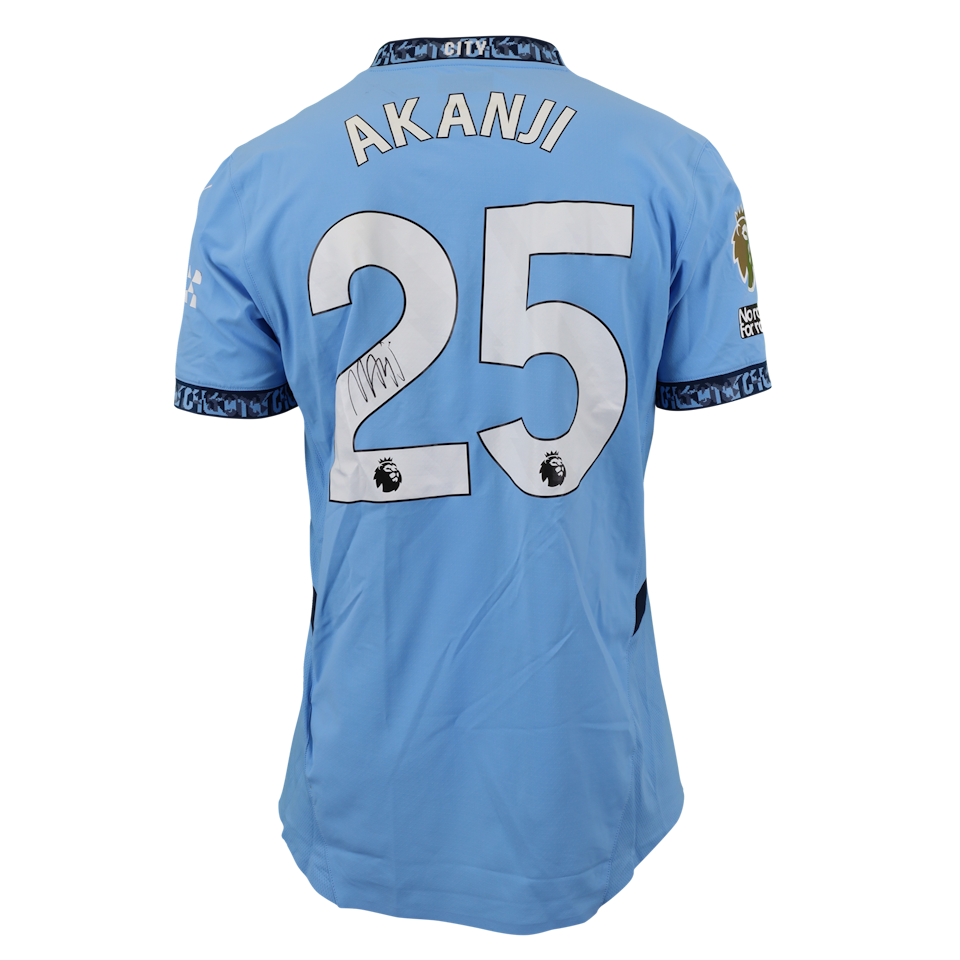 Manuel Akanji Manchester City shirt