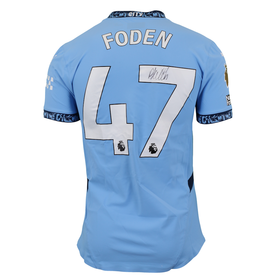 Philip Foden Manchester City jersey