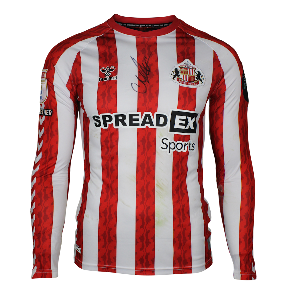Sunderland 팀의 Chris Rigg 셔츠