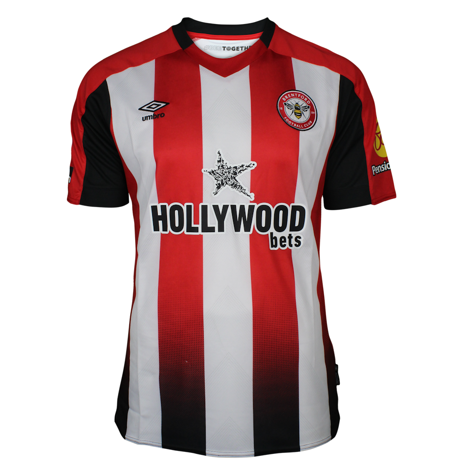 Nathan Michael Collins Brentford shirt