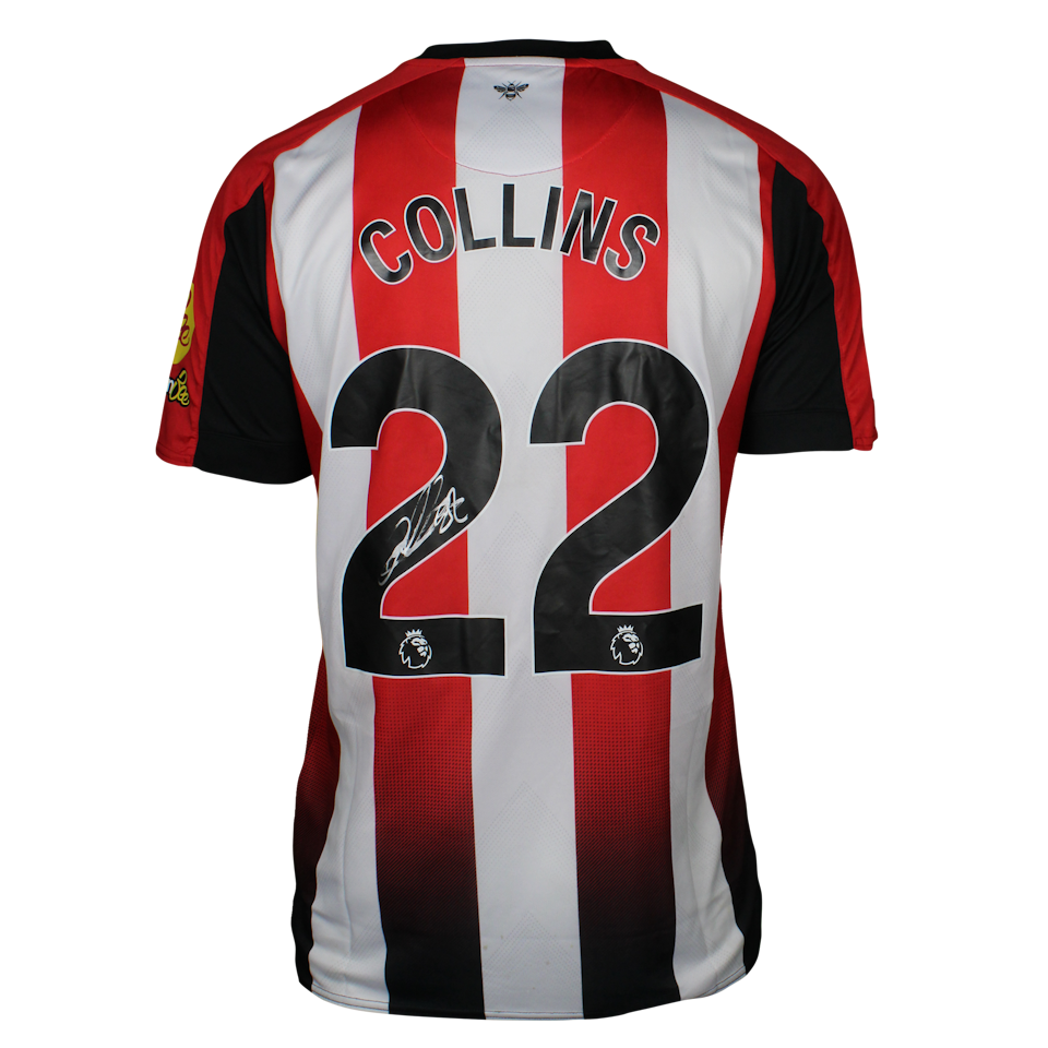 Nathan Michael Collins Brentford shirt