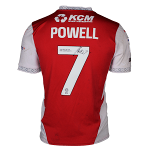 Joe Powell Rotherham United shirt