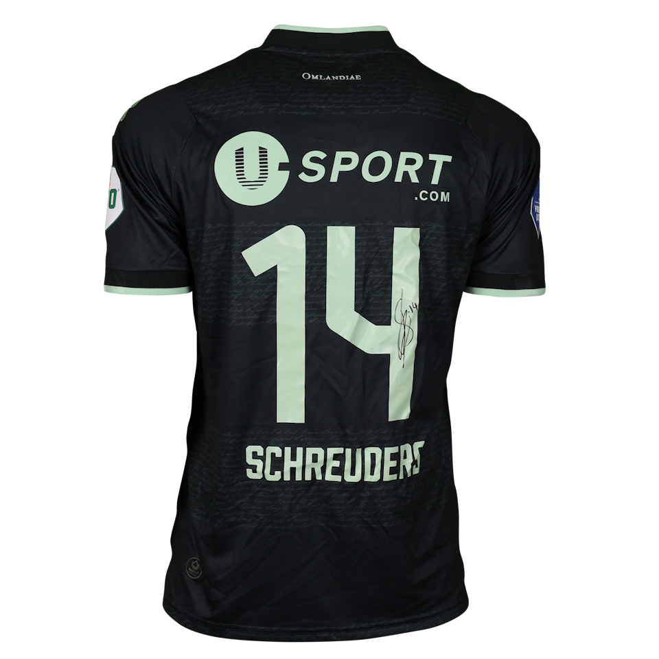 FC Groningen 팀의 Jorg Schreuders 셔츠