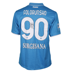 Michael Folorunsho Napoli shirt