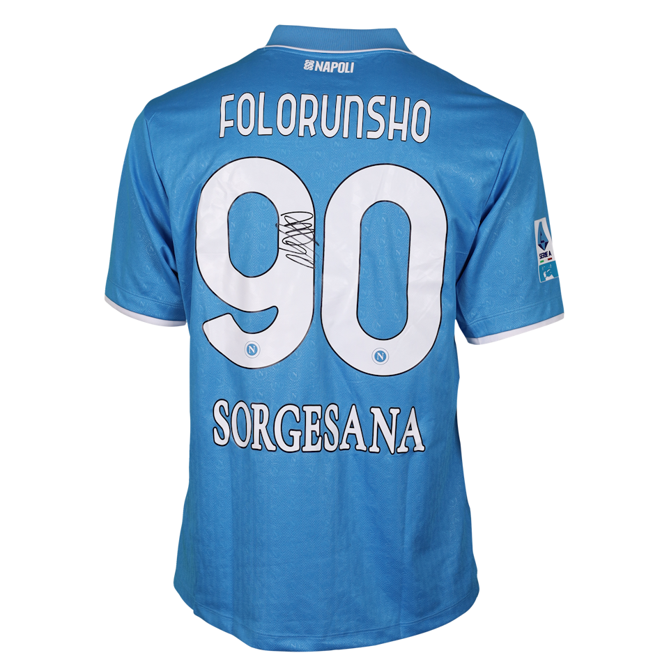 Michael Folorunsho Napoli shirt