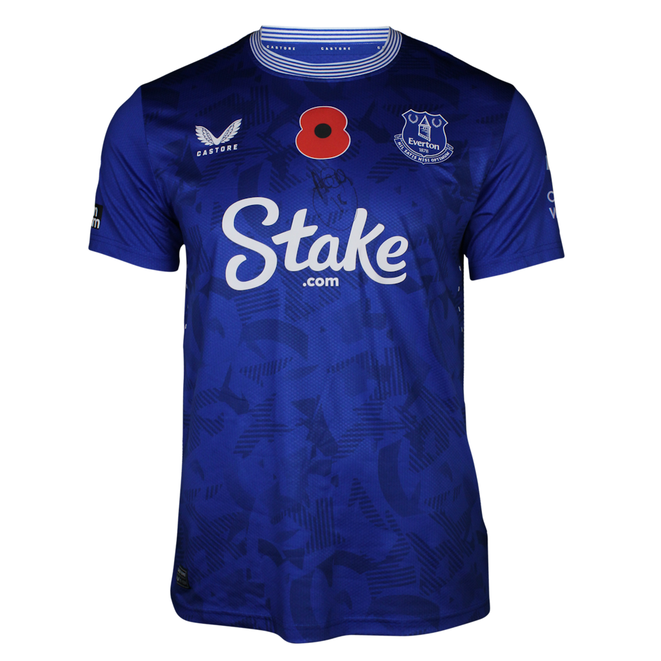 Ashley Young Everton shirt