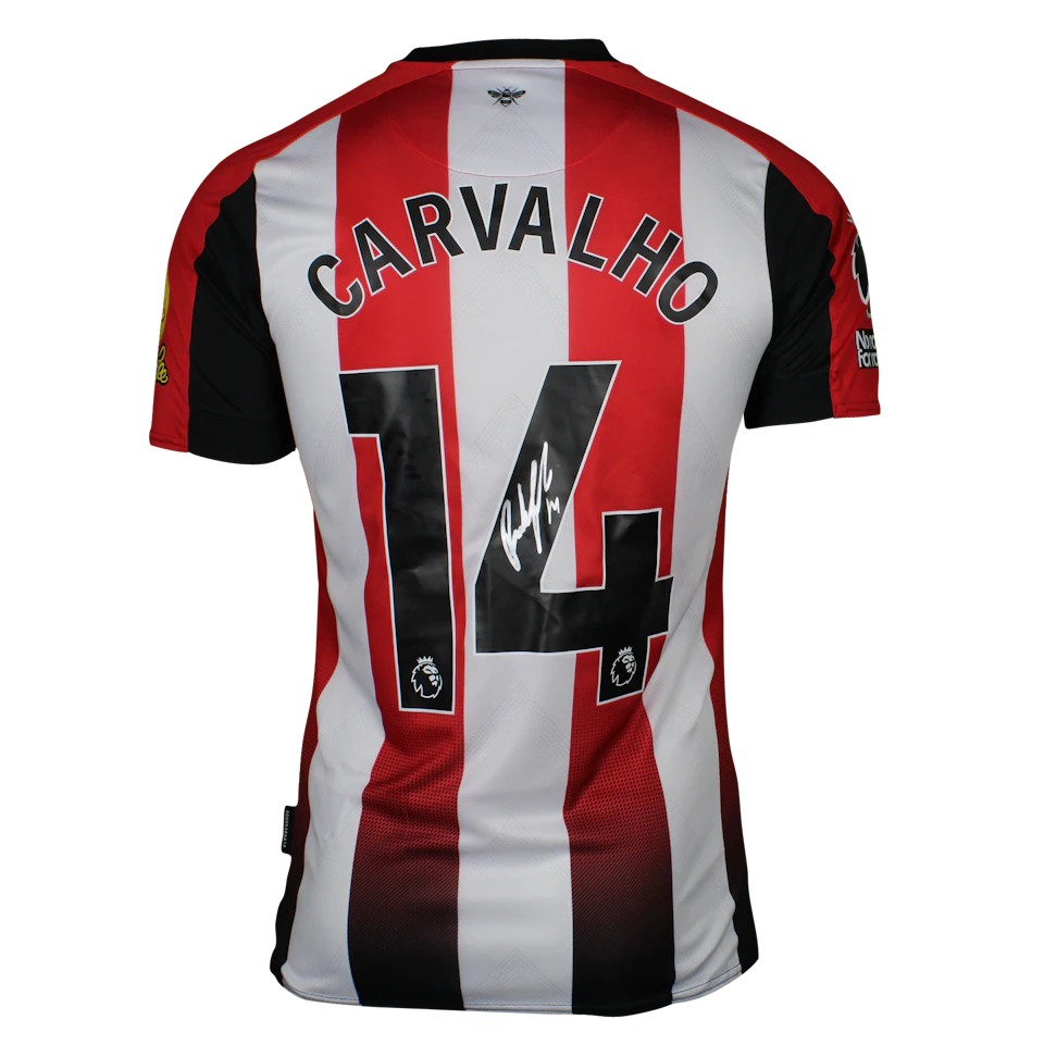 Brentford-Trikot von Fabio Carvalho
