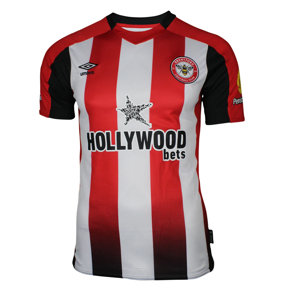 Brentford-Trikot von Fabio Carvalho