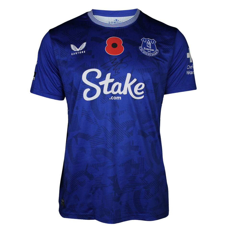 Jarrad Branthwaite Everton shirt