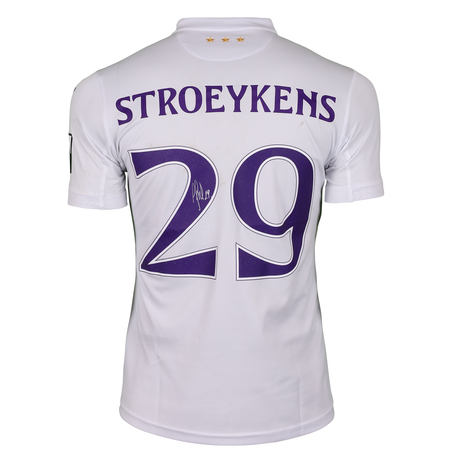 Mario Stroeykens RSC Anderlecht shirt
