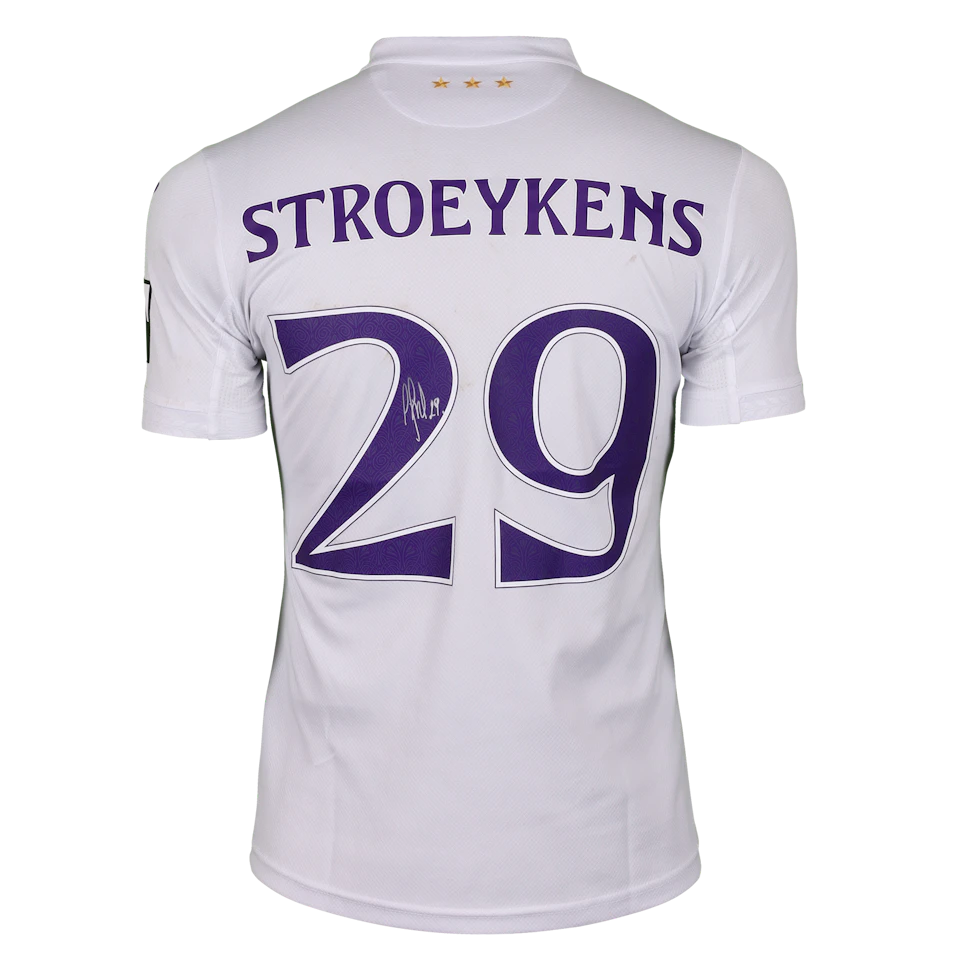 Mario Stroeykens RSC Anderlecht shirt