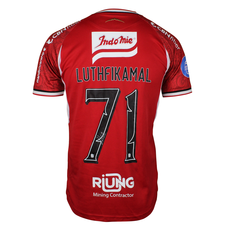 Muhammad Luthfi Kamal Baharsyah Bali United jersey
