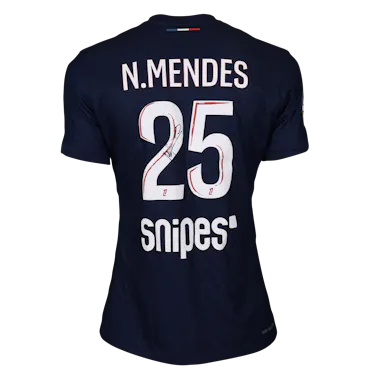 来自Paris Saint-Germain的Nuno Mendes球衣