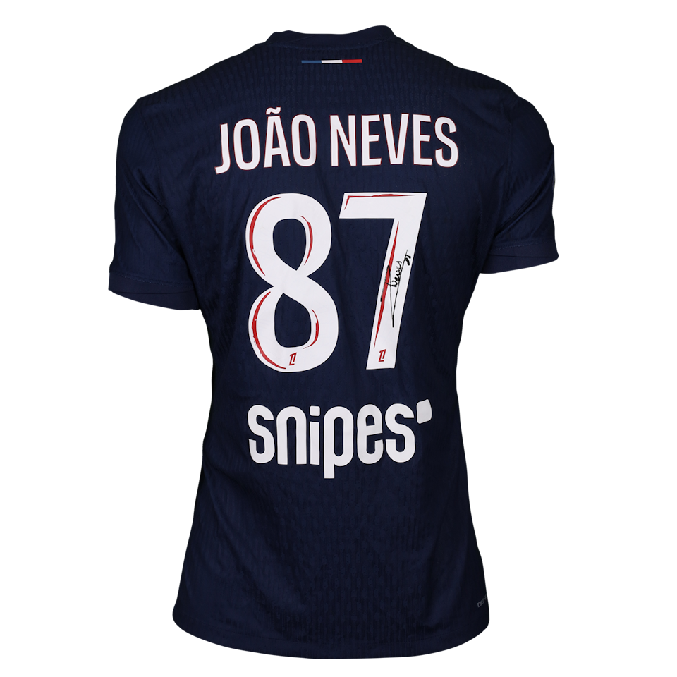 João Neves Paris Saint-Germain camisa.