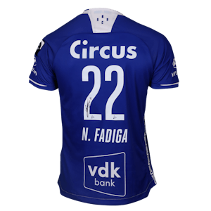 Noah Fadiga KAA Gent shirt