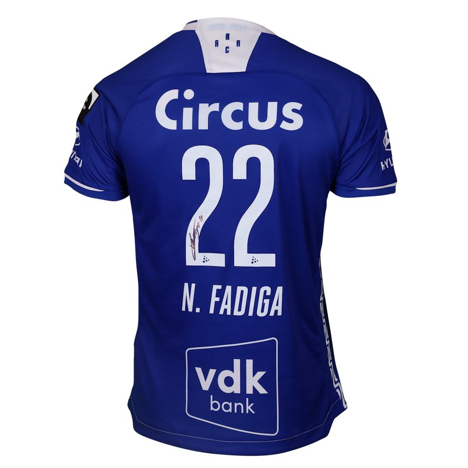 Noah Fadiga KAA Gent shirt