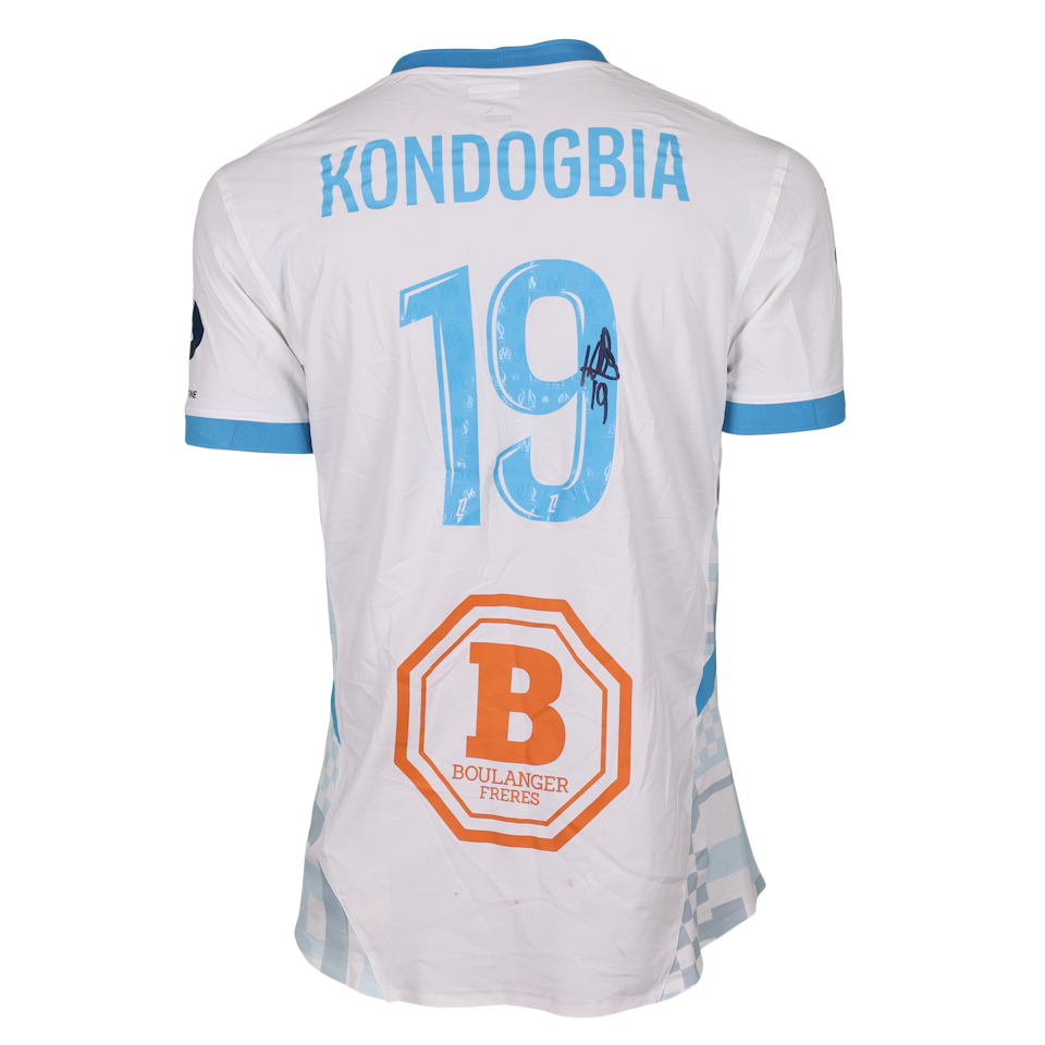 Geoffrey Kondogbia Olympique de Marseille jersey