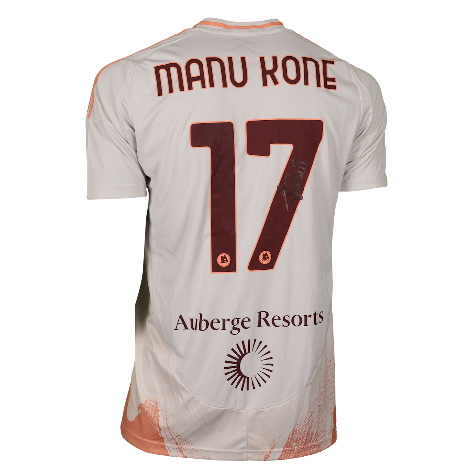 Manu Kone AS Roma shirt