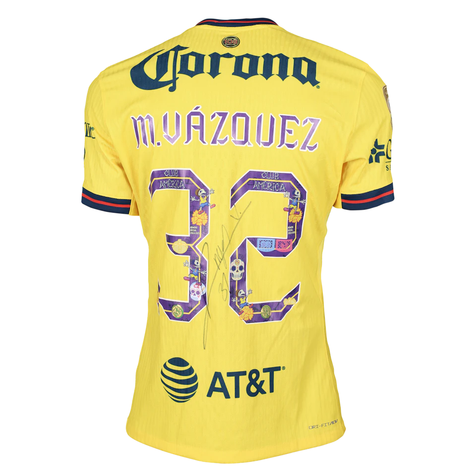 来自Club América的Miguel Vázquez球衣