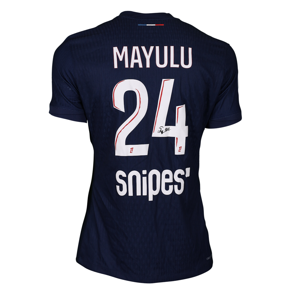 Senny Mayulu Paris Saint-Germain shirt