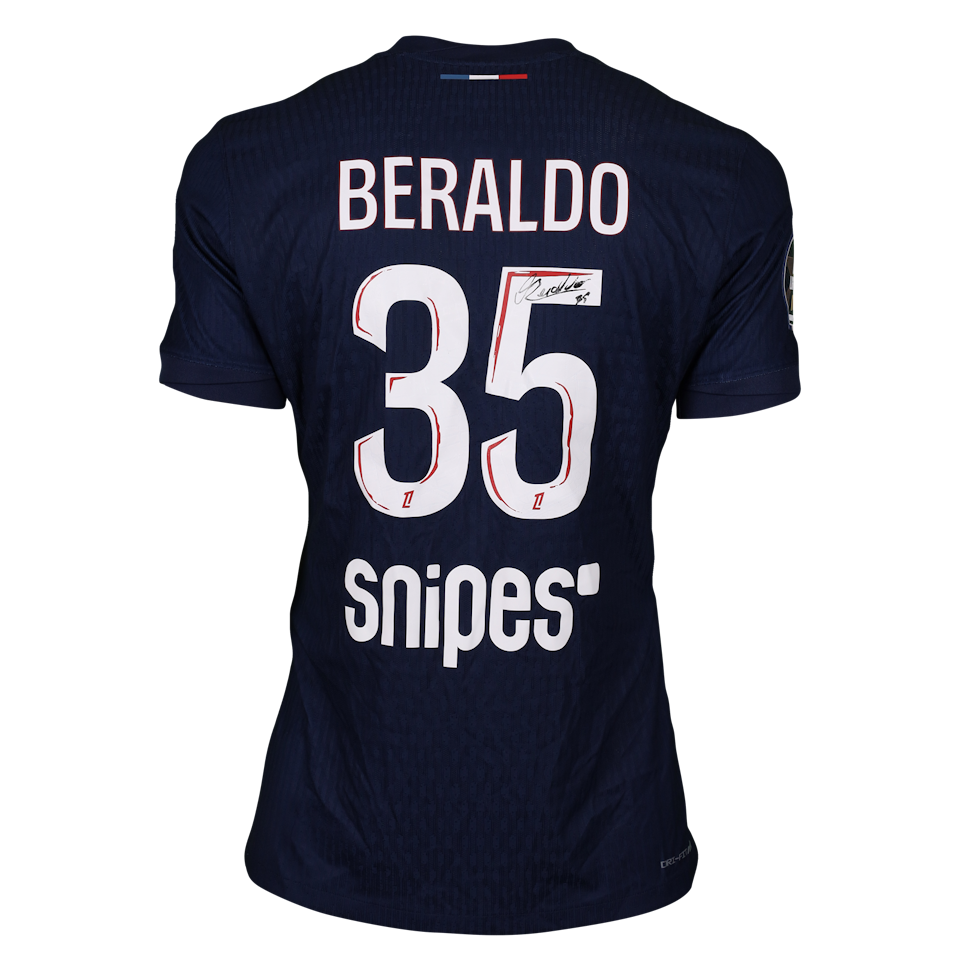 Lucas Lopes Beraldo Paris Saint-Germain shirt